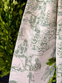 The Winter’s Eve Toile Bow