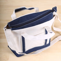 Canvas Crossbody Convertible Tote