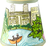 Lampshade for Rechargeable Lamp -Central Park  Print Fabric