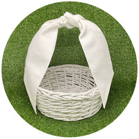 Cotton Wreath Sashes Pastel