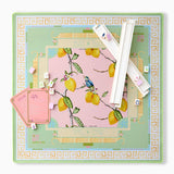 Mahjong Mat Citrus Songbird