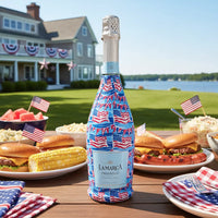 Stars & Stripes Prosecco Bottle Wrap