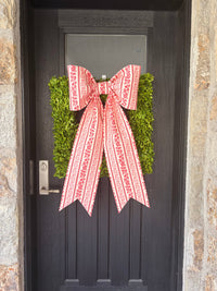 The Rouge Provençal Stripe Bow