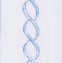 600 Thread Count Rope Embroidered Euro Sham Pairs