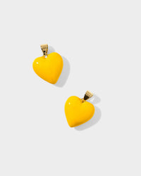 Reign Enamel Heart Charm