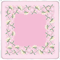 Magnolia Trellis Mahjong Mat
