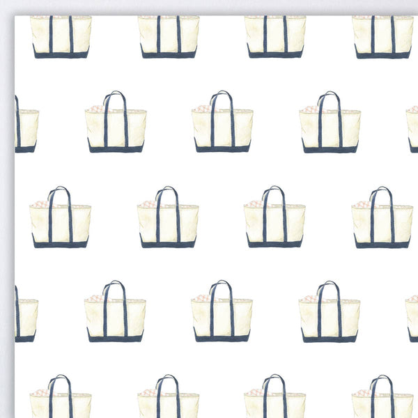 Canvas Tote Gift Wrap