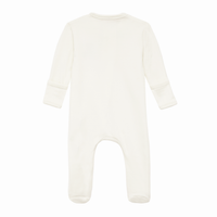 Bear Hugs Zip Footie - Ivory