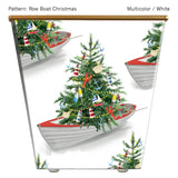 WHH Row Boat Christmas Cachepot Candle