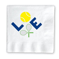 TENNIS COCKTAIL NAPKINS - Classic Charm