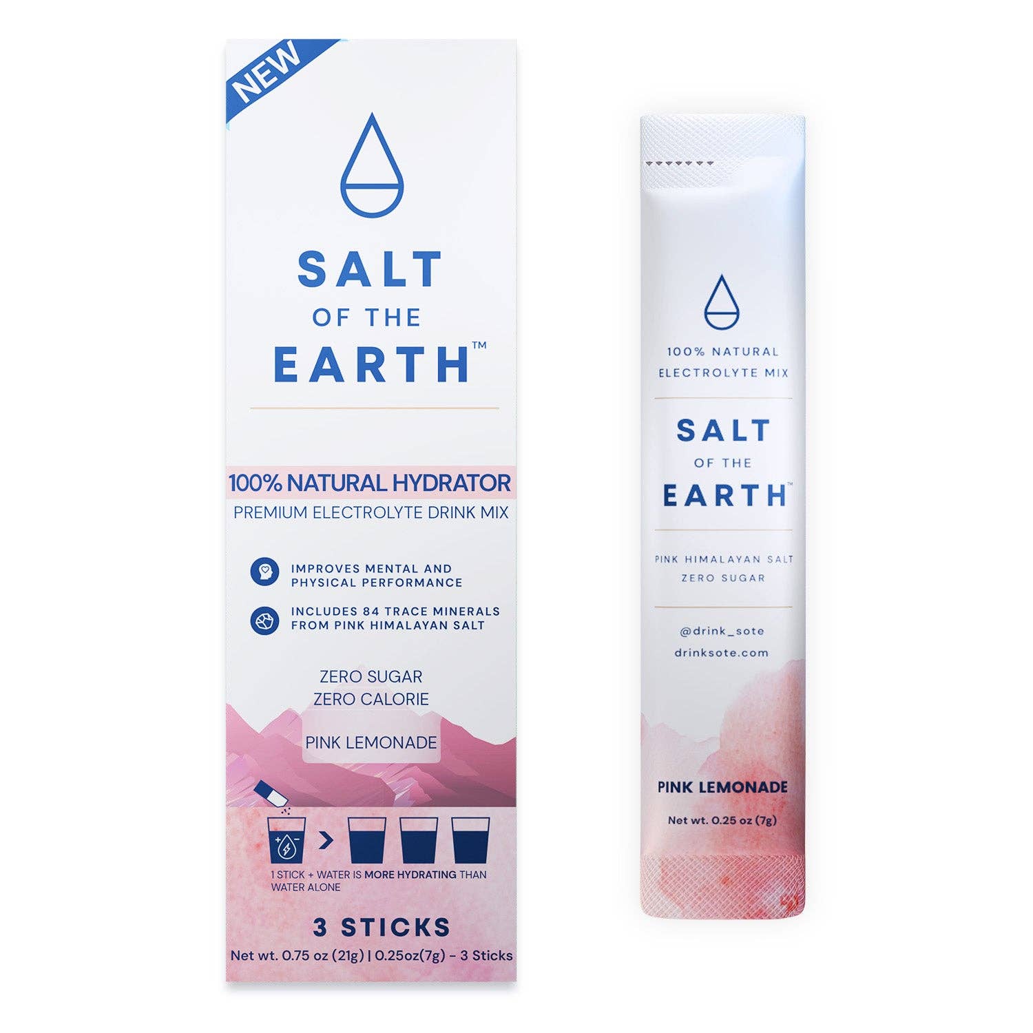 Salt of the Earth | Natural Electrolytes | Pink Lemonade