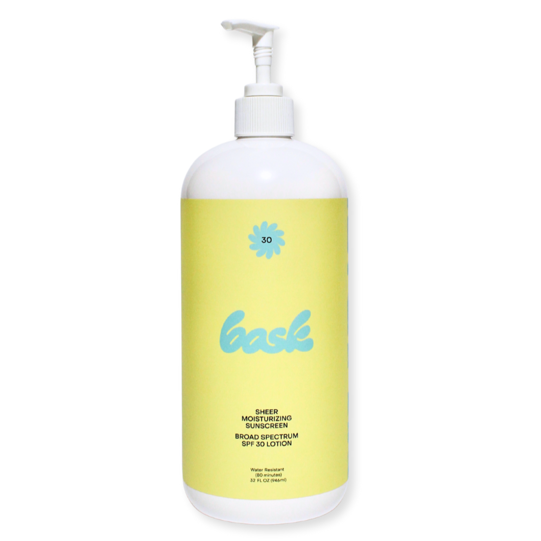 Big Bask Lotion (BBL) SPF 30 - Sunscreen Bulk Format (32 oz)