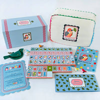 American-Brand Acrylic Deluxe 4-Layer Mahjong Set
