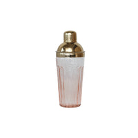 Glass Cocktail Shaker w/ Stainless Steel Top