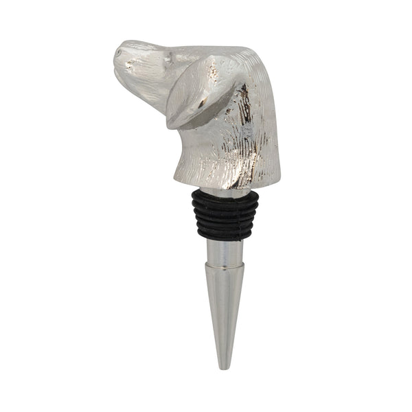 Cast Aluminum Dog Head Bottle