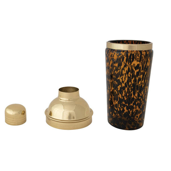 20 oz. Confetti Glass Cocktail Shaker w/ Stainless Steel Top
