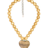Dottie Heart - Acrylic Necklace