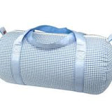 Gingham Cotton Medium Duffel