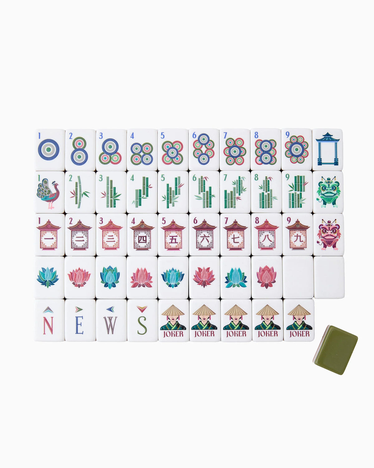 Drake Mahjong Tiles