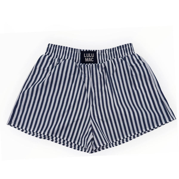 Navy Striped Boxer Short