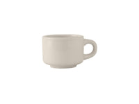 Rounded Ceramic Stackable Cup, 7oz