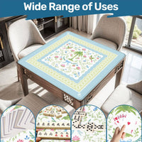 🌴 Palm Garden Party Mahjong Mat – Palm Estate Collection