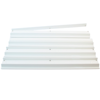 MAHJONG RACKS | Premium Acrylic | 4 Racks + 4 Pushers: Transparent Clear