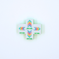 Crystal Confetti Lemon-Lime | Mahjong with a Sprinkle of Color and Joy | 1.25