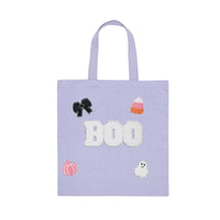 Boo Trick or Treat Patch Halloween Tote - Kids Acessories