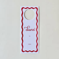 Ribbon, Red - Wine Tag