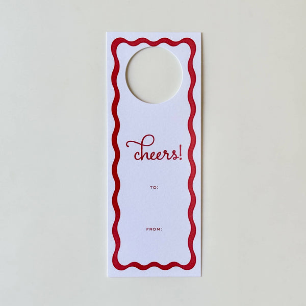 Ribbon, Red - Wine Tag