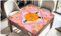 Bams & Bubbly Mahjong Mat | The Champagne & Mahj Collection