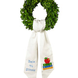 Wreath Sash: Back to School