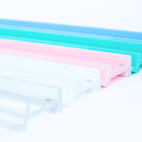 MAHJONG RACKS | Premium Acrylic | 4 Racks + 4 Pushers: Transparent Clear
