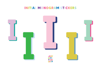 Individual Alphabet Stickers - Refills