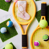 Grand Slam Tennis Racquets in Pink Bauble Stocking