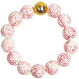 Georgia Chinoiserie Beaded Bracelet