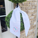 Linen Blend Sashes: Thistle (light purple) / 54 inches