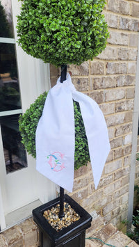 Linen Blend Sashes: Thistle (light purple) / 54 inches