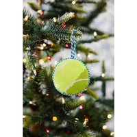 Needlepoint Icon Ornament - Tennis Ball
