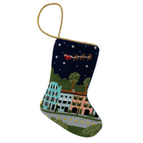 Rainbow Row Rendezvous (Charleston) Bauble Stocking