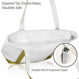 DALIX Daily Shoulder Tote Bag Premium Cotton