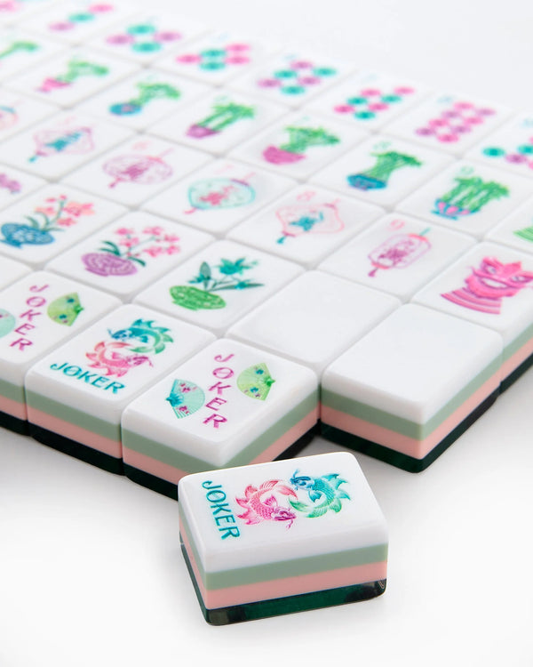 Emerald Mahjong Tiles - Oh My Mahjong