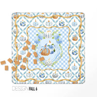 Fall, Halloween, Thanksgiving, Mahjong Mat, Neoprene