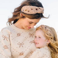 Football Pearl Headband - Game Day - Hair Accessories