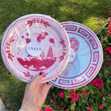 Beachside Pavilion Salad and Dessert Plates 8 per pack