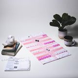 Pink Outdoor/Travel Backgammon Set