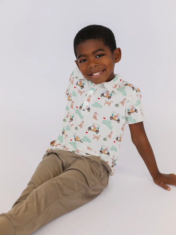 SS Polo Shirt - Barks & Birdies
