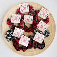 Holiday Thank You Gift Christmas Scrunchie Stocking Stuffer