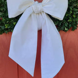 White Linen Sash